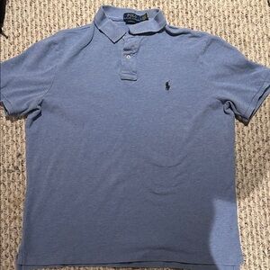 Polo by Ralph Lauren Men's Blue Polo Shirt